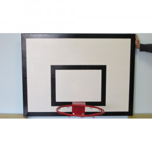 Щит баскетбольный тренировочный 1200×900 мм, фанера 18 мм, без основания Ds153